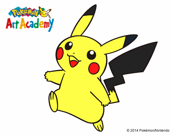 Pikachu en Pokémon Art Academy