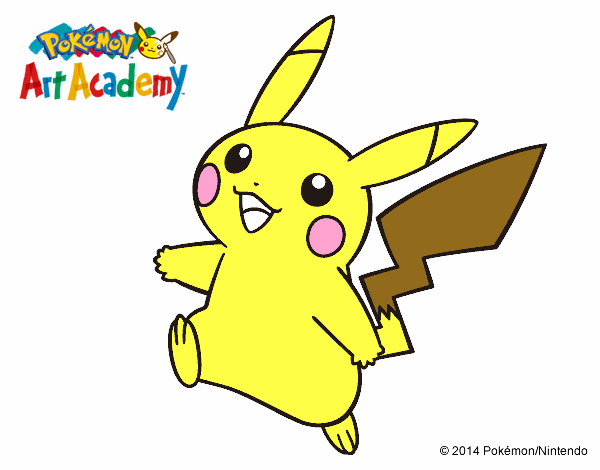 Pikachu en Pokémon Art Academy