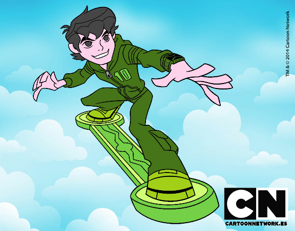 Ben 10 skateboard