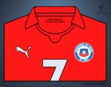 Camiseta del mundial de fútbol 2014 de Chile