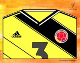 Camiseta del mundial de fútbol 2014 de Colombia