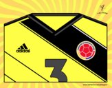 Camiseta del mundial de fútbol 2014 de Colombia