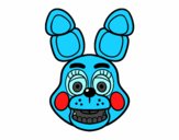 Cara de Toy Bonnie de Five Nights at Freddy's