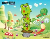 Cerdos verdes de Angry Birds