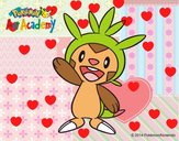 Chespin saludando