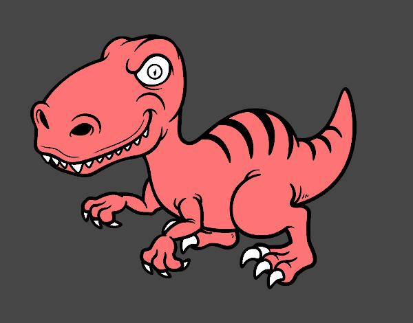 Dinosaurio velociraptor