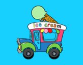 Food truck de helados