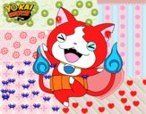 Jibanyan feliz