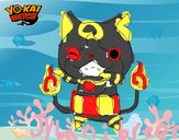 Jibanyan guiñando el ojo