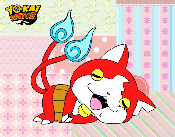 Jibanyan tumbado