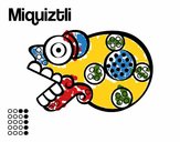 Dibujo Los días aztecas: la muerte Miquiztli pintado por laura2105