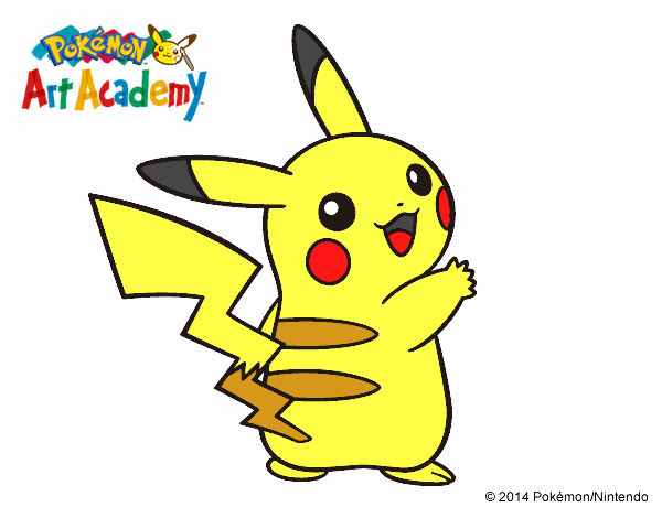 Pikachu de espaldas