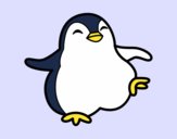 Pingüino bailando