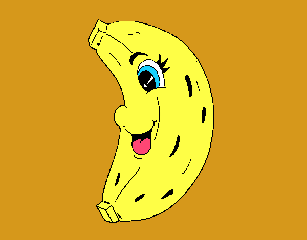 Banana feliz