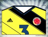 Camiseta del mundial de fútbol 2014 de Colombia