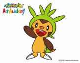 Chespin saludando