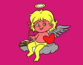 Cupido en una nube