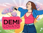 Demi Lovato en concierto