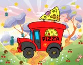 Food truck de pizza