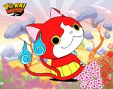 Jibanyan sentado