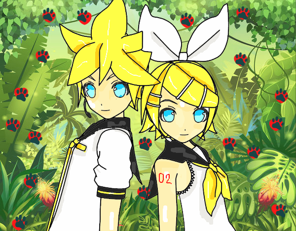 Len y Rin Kagamine Vocaloid