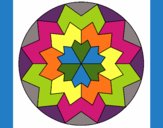 Dibujo Mandala 29 pintado por sayurii