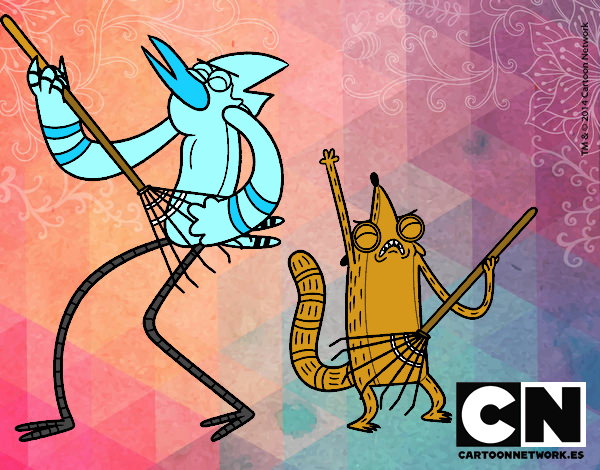 Mordecai y Rigby