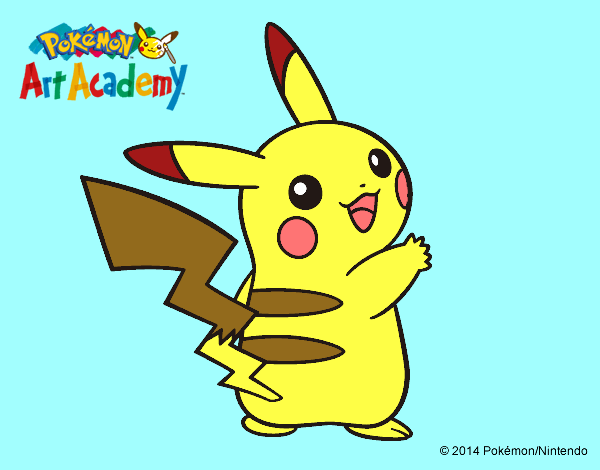 Pikachu de espaldas