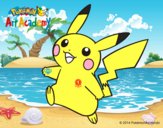 Pikachu en Pokémon Art Academy