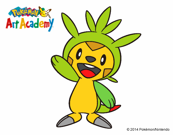 Chespin saludando