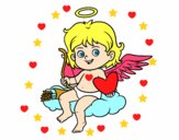 Cupido en una nube