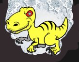 Dinosaurio velociraptor