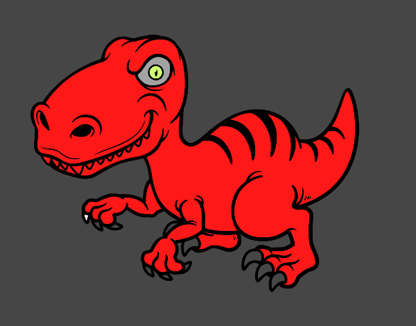 Dinosaurio velociraptor