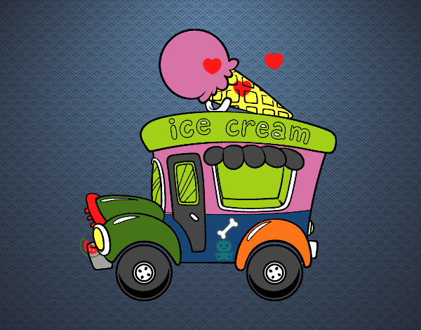 Food truck de helados