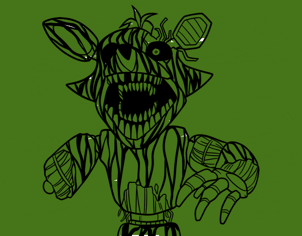 Foxy terrorífico de Five Nights at Freddy's