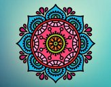 Dibujo Mandala para relajarse pintado por yadira123