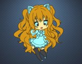 Dibujo SeeU Chibi Vocaloid pintado por starluly03