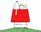 Snoopy durmiendo