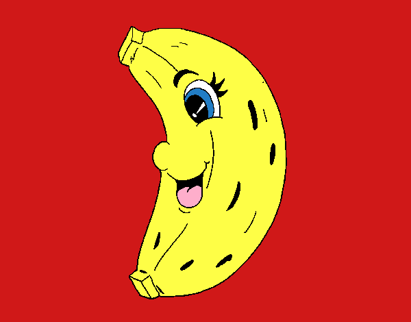 Banana feliz