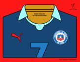 Camiseta del mundial de fútbol 2014 de Chile