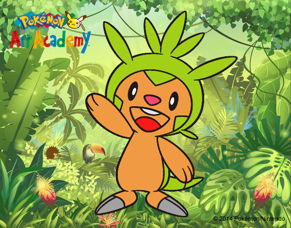 Chespin saludando