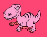 Dinosaurio velociraptor