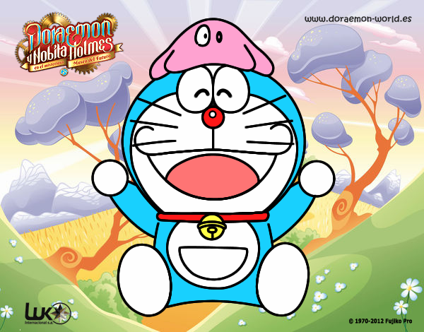 Doraemon feliz