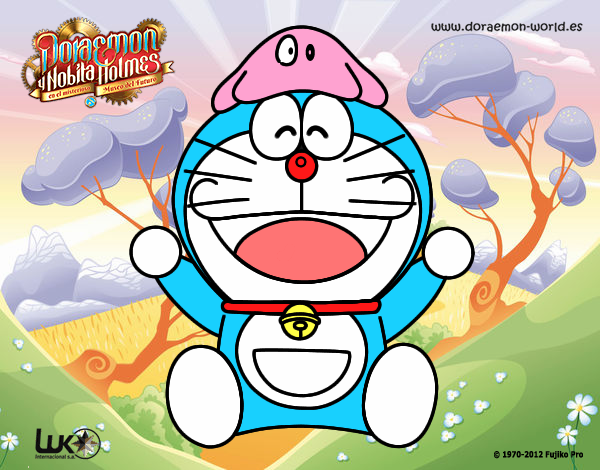 Doraemon feliz