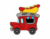 Food truck de perritos calientes