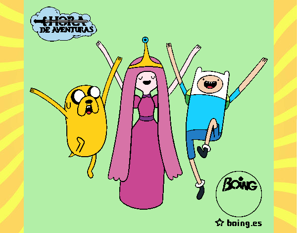 Jake, Princesa Chicle y Finn