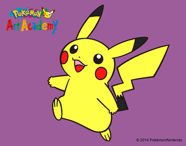 Pikachu en Pokémon Art Academy