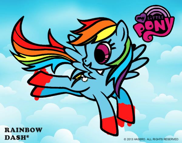 rainbow dash rainbow power