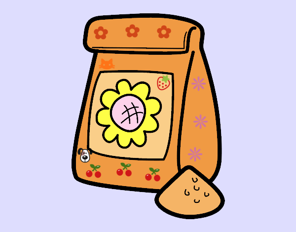 bolsa de flores