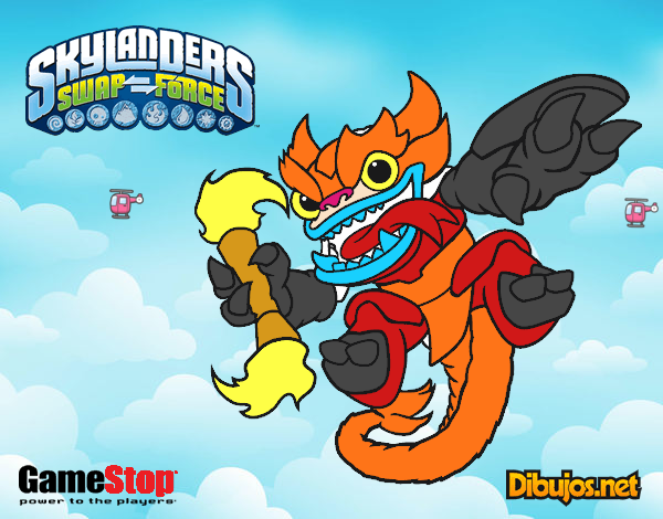 Skylanders Swap Force Fire Kraken